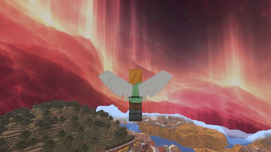 Angel wings in Visual Client